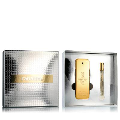 1 Million комплект за мъже 110 ml опция Travel Edition Silver Dotted Cover