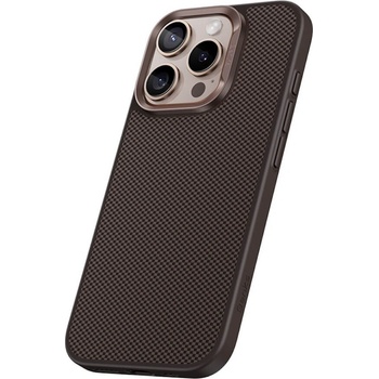 Benks Magnetic Armor Lite Kevlar Case 600D - удароустойчив кевларен кейс с MagSafe за iPhone 16 Pro (златист)
