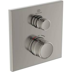 Ideal Standard CeraTherm Navigo - Термостатична душ-батерия за вграждане, Silver Storm A7301GN (A7301GN)