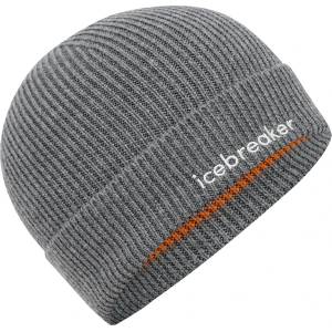 Icebreaker Зимна шапка (beanie) Icebreaker Merino All Day Toque Beanie - Gritstone Heather 013 - размер One Size (904-5034-0111)
