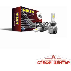 NIKEN Диодни крушки niken h7 ЕКО - 2бр/к-т (282304) - steficenter