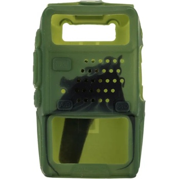 Image 1 of Baofeng Силиконов калъф за радиостанция Baofeng UV-5R Зелен
