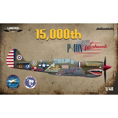 Eduard Curtiss P-40N Warhawk 15,000th Limited Edition 1:48