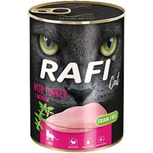 Dolina Noteci RAFI Adult CAT TURKEY - консерва за котки, с пуешко месо, 400 гр - Полша 11801458