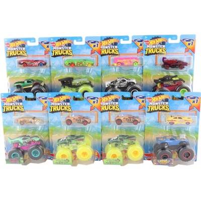 Mattel Hot Weels Moster trucks s angličákem GRH81 1:64