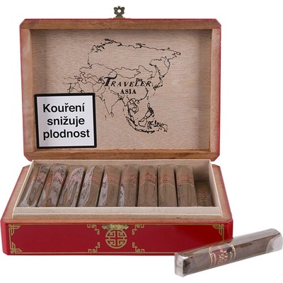 TCN Traveler Asia Robusto 1 ks