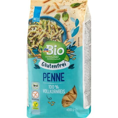 dmBio těstovinypenne bezlepkové 400 g