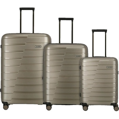 Travelite Air Base S,M,L Champagne metallic 37 l 82 l 105 L TRAVELITE-75340-40