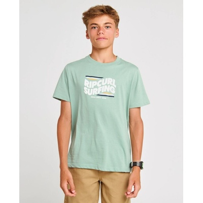 Rip Curl Streamline Big Logo Tee-boy Aloe