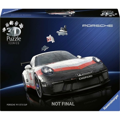 Ravensburger 3D puzzle Porsche 911 GT3 Cup 108 ks