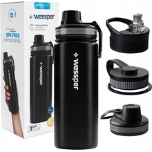 Wessper ActiveMax Steeline černá 500 ml