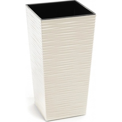 LAMELA květináč FINEZIA DLUTO vroubek 350 x 350 mm krémový