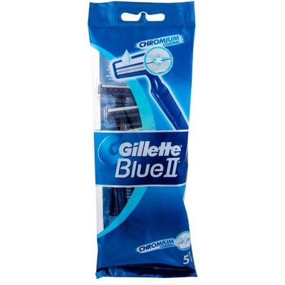 Gillette Blue II 5 бр самобръсначки 5 бр за мъже