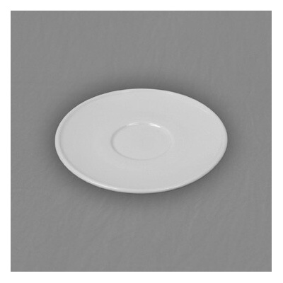 Podšálka Milada 12cm BIELA Český porcelán Dubí