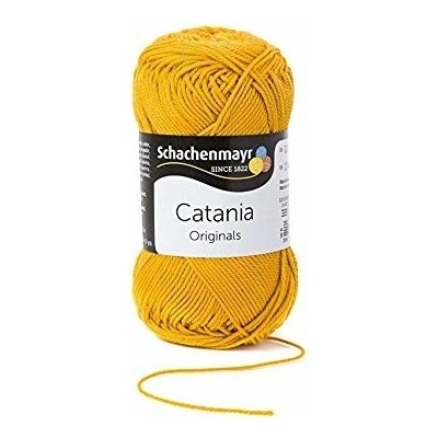 Schachenmayr Příze Catania 249 horčicová, zlatá