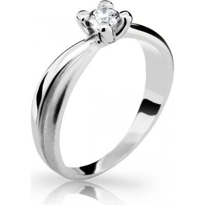 Cutie Jewellery prsteň z bieleho zlata so zirkónom Z6873 1861 10 X 2