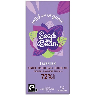 Seed and Bean hořká s levandulí 72% 85 g