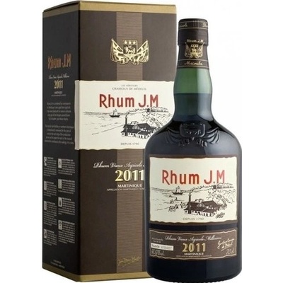 J.M Rhum Millésimé 2011 41,87% 0,7 l (karton)