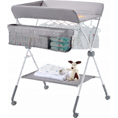 VEVOR Prebaľovací pult pre bábätká 84,8x74,5x(103-109)CM Prebaľovací pult na plienky