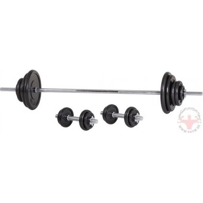 LIFEFIT Činkový set oceľový 70 kg