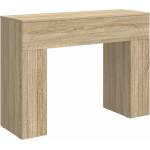 vidaXL Масичка за кафе Дъб сонома 102 x 35 x 75 см Инженерна дървесина (899929)