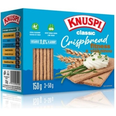 Knuspi Crispbread fitness 150 g – Zboží Mobilmania