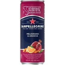 SANPELLEGRINO granátové jablko a pomaranč 330 ml