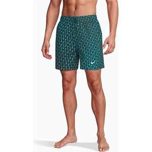 Nike Мъжки бански шорти Nike Breaker Swoosh 5 Volley green abyss