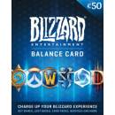Blizzard Battle.net balance karta 50 €