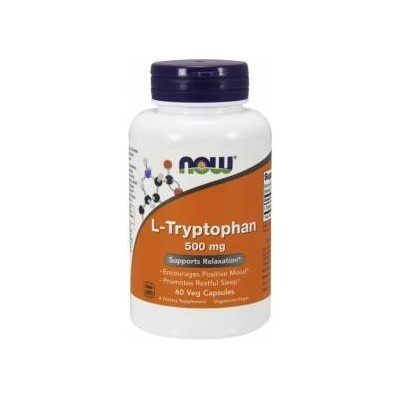 NOW Триптофан - Tryptophan 500 мг. - 60 капсули - NOW FOODS, NF0166
