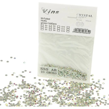 Kamienky na nechty crystal AB SS5 1440 ks