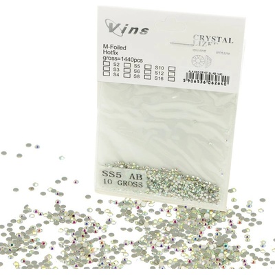 Kamienky na nechty crystal AB SS5 1440 ks