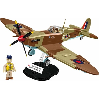COBI 5764 II WW Supermarine Spitfire Mk. IXe, 1:32, 364 kostek – Zboží Dáma