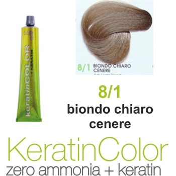 BBcos Keratin Color barva na vlasy 8/1 100 ml