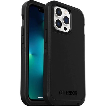 OtterBox Defender XT Case - хибриден удароустойчив кейс с вграден магнитен конектор (MagSafe) за iPhone 13 Pro (черен)