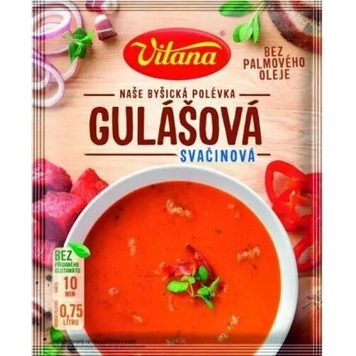 Vitana Instantní gulášová svačinová polévka 127g