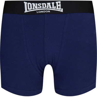Lonsdale Детски боксерки Lonsdale 2 Pack Trunk Shorts Junior Boys - Navy