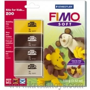  Комплект глина Fimo Soft Zoo 802439