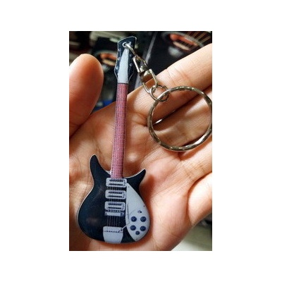 Prívesok na kľúče John Lennon Rickenbacker Black