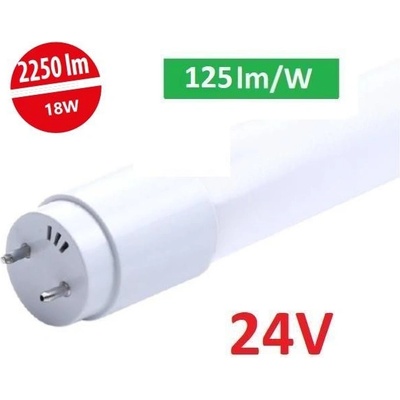 LED21 LED trubice LINIO T8 24V 120 cm neutrální bílá 18W 2250 lm glass