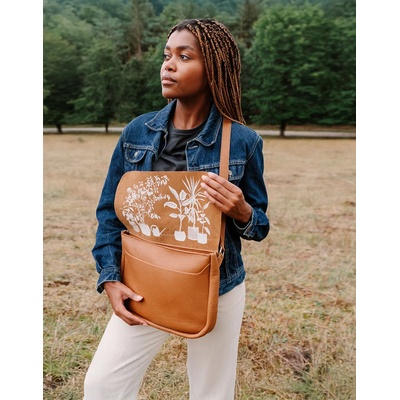 Kabelka Plant Sitter Cognac