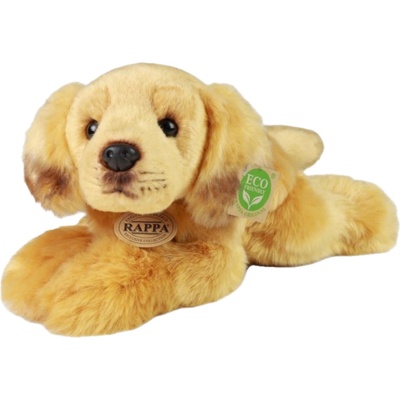 Rappa Плюшена играчка Rappa Еко приятели - Голдън Ретривър, легнало, 30 cm (221642)