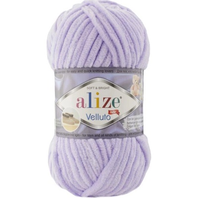 Alize Velluto Farba: svetlofialová 146