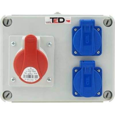 Rozvaděč TED 400 V IP44 16 A