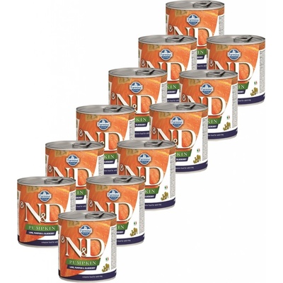 N&D Dog Pumpkin Lamb & Blueberry 12 x 285 g