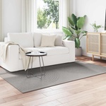vidaXL Килим за вътрешно помещение GALATI Сиво 140 x 200 cm Полиестер (42022820)