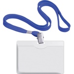 Forofis Бадж PVC хоризонтален + връзка син Forofis 91635