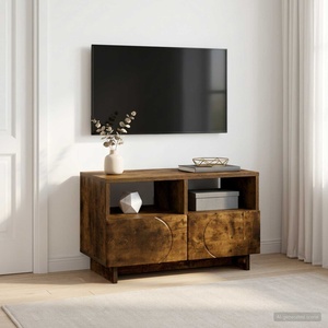 vidaXL ТВ стойка 60 x 34, 5 x 40 см Опушен дъб Инженерна дървесина (8011464)