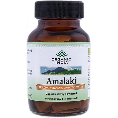 Organic India Amalaki BIO 60 kapsúl