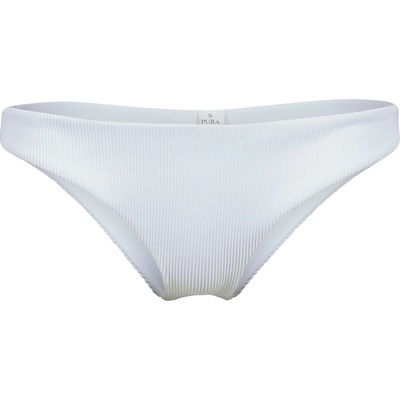 PURA clothing Дамско бикини долнище Pura clothing Women's Yapla Bottom Bikini bottom - White Rib - размер XL (150-2346-0415)